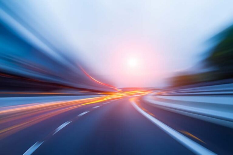 Blurry road