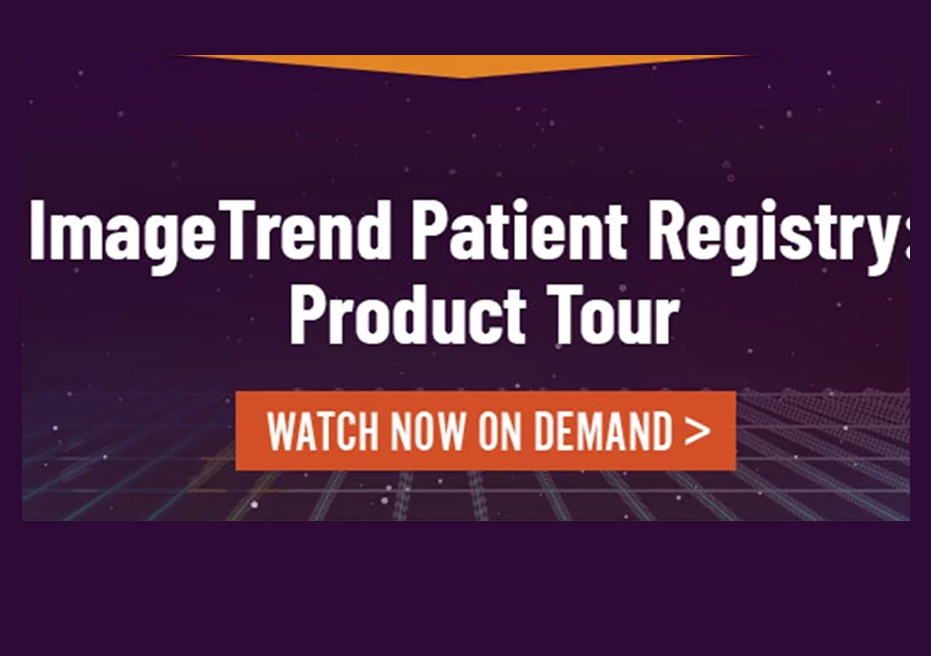 screenshot of webinar imagetrend patient registry