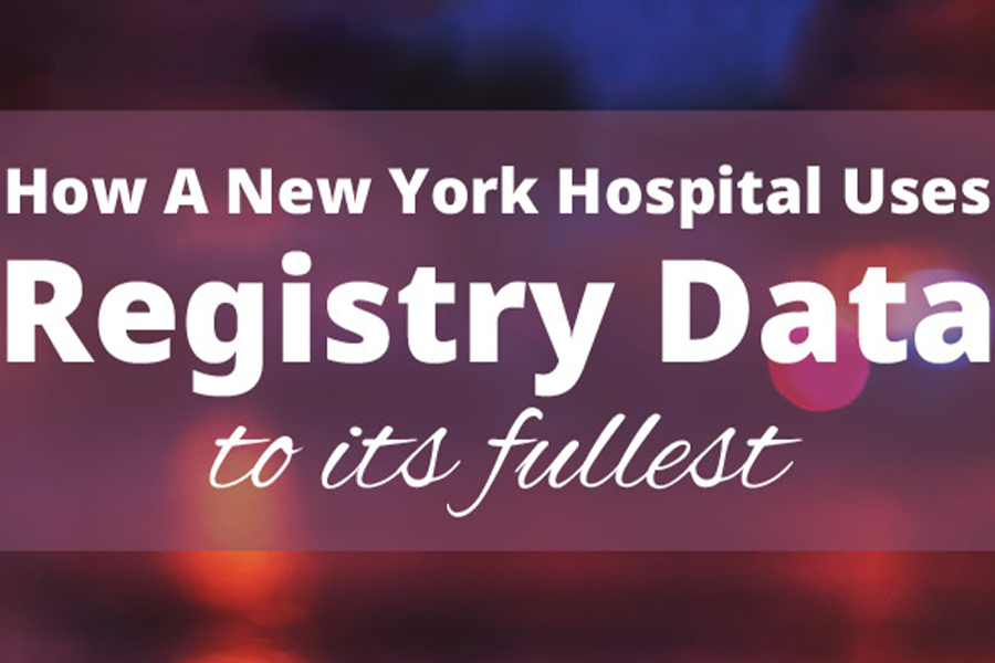 screenshot of ebook how a ny hospital uses registry data